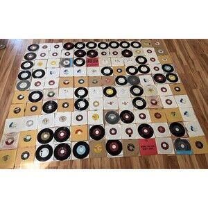 Huge Vintage Lot of 120 Square Dance Dancing 45 Rpm Records LP 7”